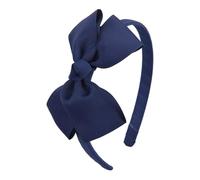 Plain, Ribbed Hair Bands with Bow, Cute Princess, Rockabilly Hair Accessories, Multicoloured Women's Hair Accessories, Red Bow Hair, Girls Hair Accessory Set for Women and Girls (A)