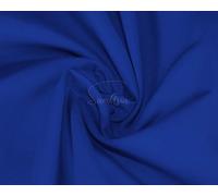 Plain Royal Blue Polycotton Fabric for Dressmaking, Art & Craft, Sewing, Quilting | 45'' - 115 cm Wide| Precut Length 3m