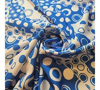 Plain Scuba/Crepe Jersey Stretch Spandex Dress Fabric Material 58" Wide (Polka Patch)