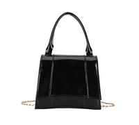 Plain Shoulder Bag for Women, All Matching Shoulder Retro PU Leather Messenger Ladies, Simple Casual Handbag, All Matching Casual Handbags for Women, PU Leather Shoulder Lady Kisses, black
