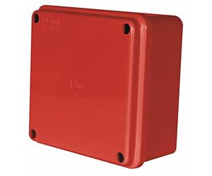 Plain Sided Box, Ip56, 100X100X50mm, Red, Body Colour Red, Enclosure Material Thermoplastic, Enclosure Type Junction Box, External Depth - Imperial 3.94", External Depth - Metric 100mm, External Heigh