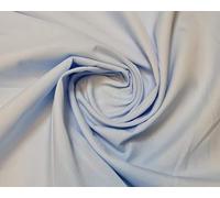 Plain Sky Blue Polycotton Fabric for Dressmaking, Art & Craft, Sewing, Quilting | 45'' - 115 cm Wide| Precut Length 0.5m