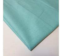 Plain Solid Dyed 100% Cotton Poplin Fabric - Lightweight Dressmaking & Craft Material | 45" (112cm) Wide | Sold Per Meter (Pre-Cut Lengths) (Mint)