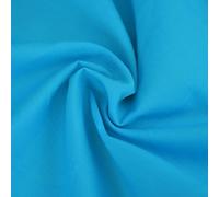 Plain Solid Dyed Polycotton Pre Shrunk Fabric Material Linings Dress Making Crafts Home Décor Table Cloth Sheeting Quilting | 60+ Colours | 45” - 112 cm Wide (Sold by The Metre, Sky Blue)