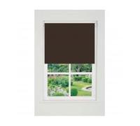 Plain Straight Edge Daylight Roller Blind (165cm Drop) 110cm Cocoa