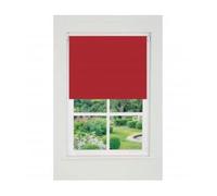 Plain Straight Edge Daylight Roller Blind (165cm Drop) 150cm Red