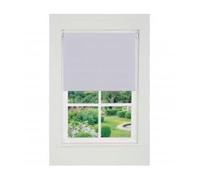 Plain Straight Edge Daylight Roller Blind (165cm Drop) 75cm White