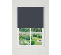 NewEdgeBlinds Slate Grey Plain Straight Edge Daylight Roller Blind - 180cm