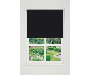 Plain Straight Edge Daylight Roller Blind 165Cm Drop X 50Cm Black
