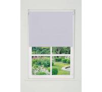 Plain Straight Edge Daylight Roller Blind (165cm Drop) 75cm White