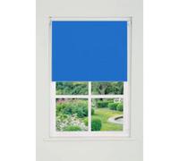 Plain Straight Edge Daylight Roller Blind (165cm Drop) 85cm Blue