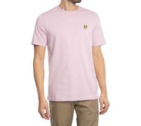 Lyle and Scott Mens Pink Light Plain T-Shirt