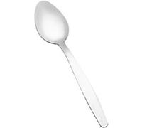 Plain Tea Spoons Stainless Steel 13cm Silver Pack of 12
