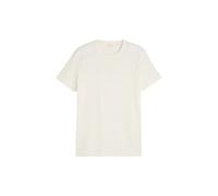 Plain Textured Fabric T-Shirt Tom Tailor Marron 3XL