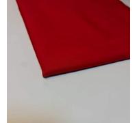 Plain Thick 100% Cotton Drill Workwear Twill Fabric Superior Quality 150 cm Wide (Red)