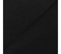 Plain Thick Cotton Drill Workwear Overalls Uniform Aprons Bags Garments Home Décor Fabric Material | 140 GSM | 60" - 150 cm Wide | per Metre (Black)