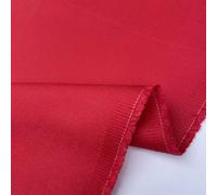Plain Thick Cotton Drill Workwear Overalls Uniform Aprons Bags Garments Home Décor Fabric Material | 140 GSM | 60" - 150 cm Wide | per Metre (Red)