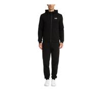 Plain Tracksuit with Hood and Pockets - male - Emporio Armani EA7 - Training - Black - 5XL - Sport 5XL