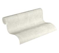 Plain Wallpaper Blooming Non-Woven Wallpaper 10.05 m x 0.53 m Grey Made in Germany by Livingwalls 230751 2307-51