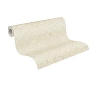 Plain Wallpaper Emotion Graphic A.S. Création Non-Woven Wallpaper 10.05 m x 0.53 m Beige Made in Germany 368814 36881-4