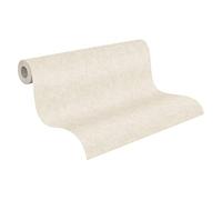 Plain Wallpaper Geo Nordic Non-Woven Wallpaper 10.05 m x 0.53 m Beige Made in Germany by Livingwalls 375352 37535-2
