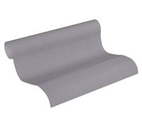 Plain Wallpaper Greenery A.S. Création Non-Woven Wallpaper 10.05 m x 0.53 m Grey Made in Germany 372117 37211-7