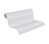 Plain Wallpaper New Elegance Non-Woven Wallpaper 10.05 m x 0.53 m Grey Made in Germany by Livingwalls 375563 37556-3