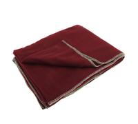 Plain Warm Outdoor Fleece Blanket (330gsm) Pack of 2 Result Scarlet One Size