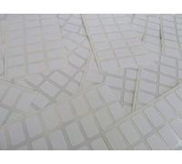 Plain White Extra Durable Plastic Labels, Stickers - 21 Shapes & Sizes. Extra Sticky Labels with a Strong Adhesive for Outdoor Applications (16x10mm Rectangular (192 Labels))