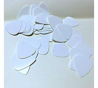 Plain White Guitar Picks (20 picks in a packet)
