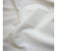 Plain White Polycotton Fabric (Per Metre) by Nortex Mill