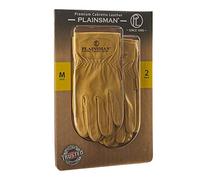 Plainsman Cabretta Leather Gloves - Medium - 2 Pair by Plainsman