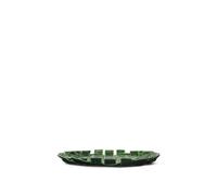 Plait Dish Emerald Green
