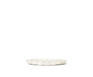 Plait Tray Off-White