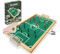 PLAKKS | Football Board Game | From 3 to 99 Years | 2 to 4 Players | for Children and Adults | Wooden Game | Flicking game | for the Whole Family | table football
