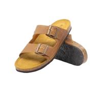 Plakton | Barna | Apure Leather | Men's | Leather Sandals | Roble UK 9