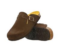 Plakton | Blog | Afelpado Suede | Men's | Suede Clogs | Marron UK 8