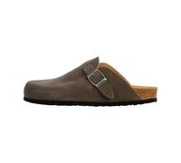 PLAKTON Mens Blog Mule Sandals - Suede/Petrol - 9
