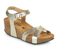 Plakton Wedge sandals SO FINAL in Gold 7.5