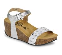 Plakton Wedge sandals SO KISS in Silver 7.5