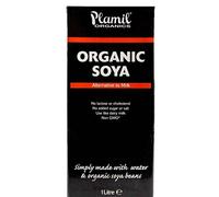 Plamil | Soya Milk, unsweetened - og | 4 x 1l