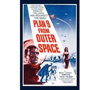 Plan 9 From Outer Space Retro Science Fiction Movie Poster Journal: Vintage Sci Fi Horror Film Notebook