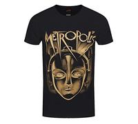 Plan 9 Men's Metropolis Face T-Shirt Black