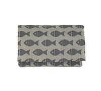 Plan B, Rolling Tobacco Cigarette Case, Two Days 01, 11 x 7 cm, 14 g, with EVA Rubber Bag, Grey Silhouettes, Women, Made of Fabric (Fish)