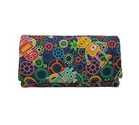 Plan B, Rolling Tobacco Cigarette Case, Yolo 03, 16 x 8.5 cm, 50 g, with EVA Rubber Bag, Classic Multicolour Drawing, Unisex, Fabric (Robot)