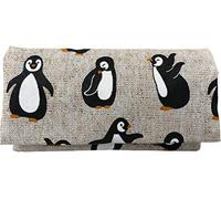 Plan B, Rolling Tobacco Cigarette Case, Ýolo Penguin, 17 x 8.5 cm, 50 g, with EVA Rubber Bag, Beige with Print
