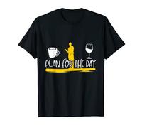 Plan For The Day Paddling SUP Board Stand Up Paddle Board T-Shirt