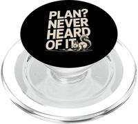 Plan Never Heard Of It Funny Squirrel Chaos PopSockets PopGrip for MagSafe