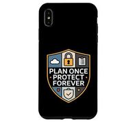 Plan Once Protect Forever Digital Legacy Security Case for iPhone XS Max