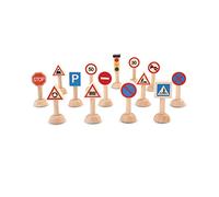 Plan Toys Set Of Traffic Signs and Lights